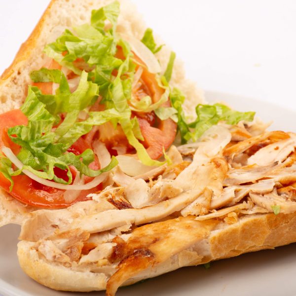 Yarım Ekmek Arası Yaprak Tavuk Döner
